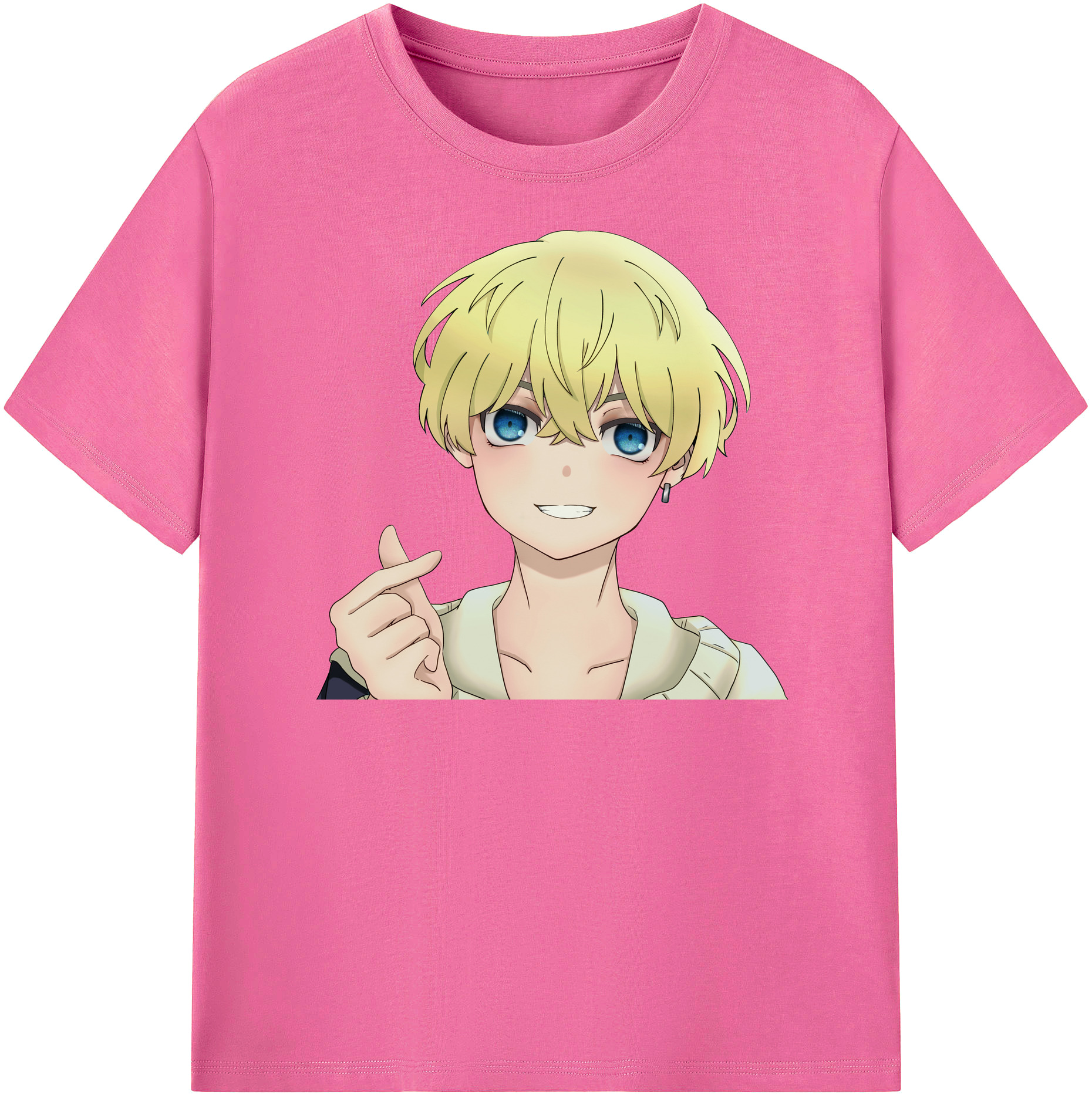 （画像用） 東京リベンジャーズ Tokyo Revengers レディースカジュアルプリントTシャツ（綿100％）